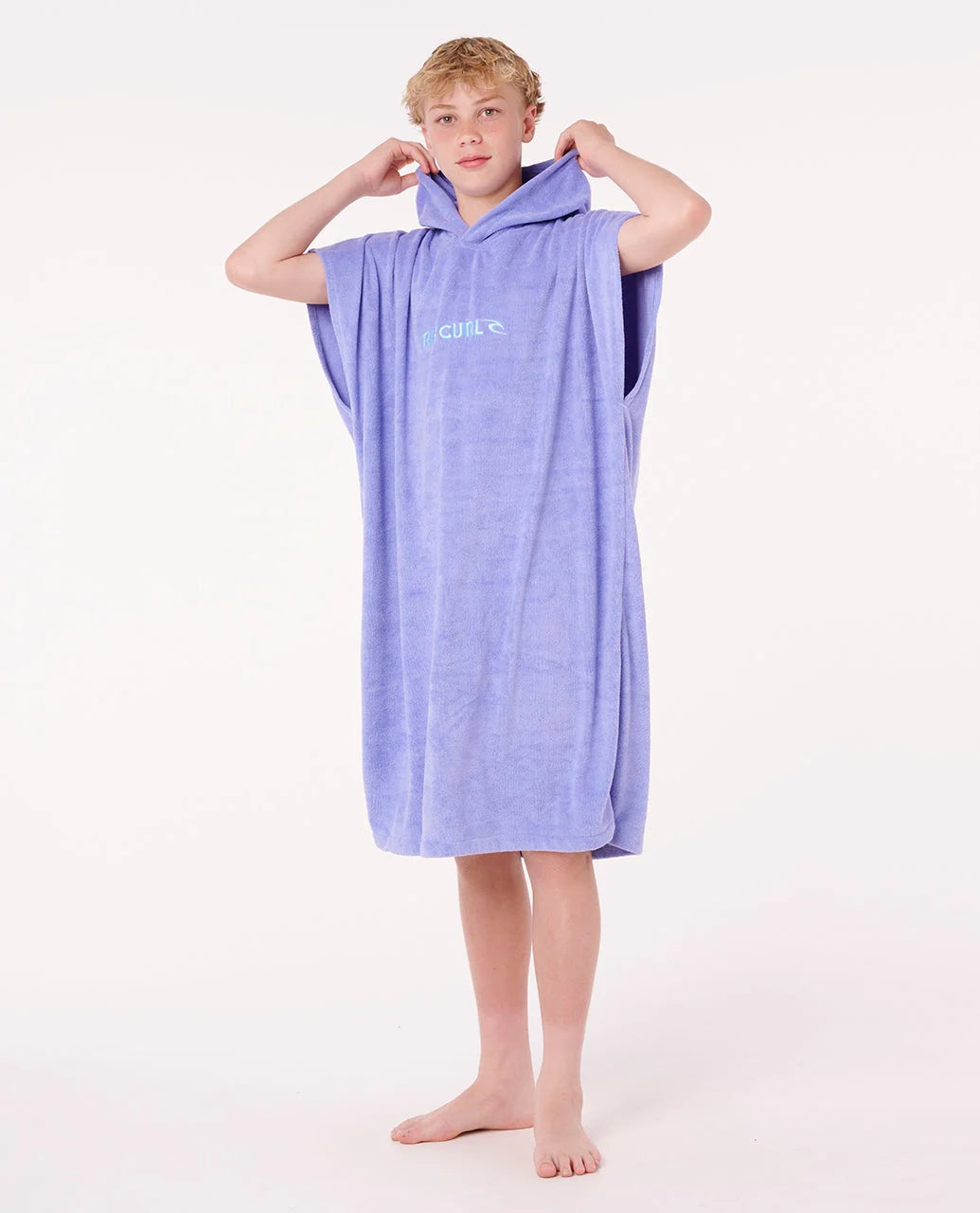 Rip Curl Brand Hooded Towel Poncho Niño
