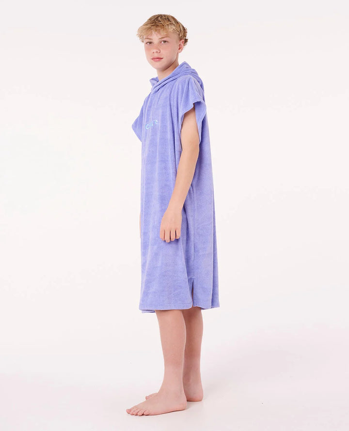 Rip Curl Brand Hooded Towel Poncho Niño