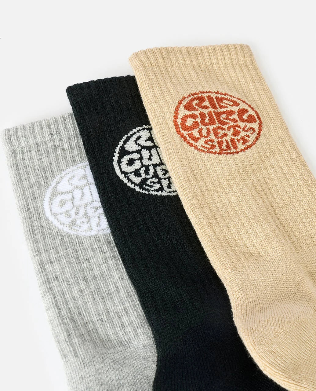 Rip Curl Wetty Crew Socks 3 Pack Calcetines Hombre