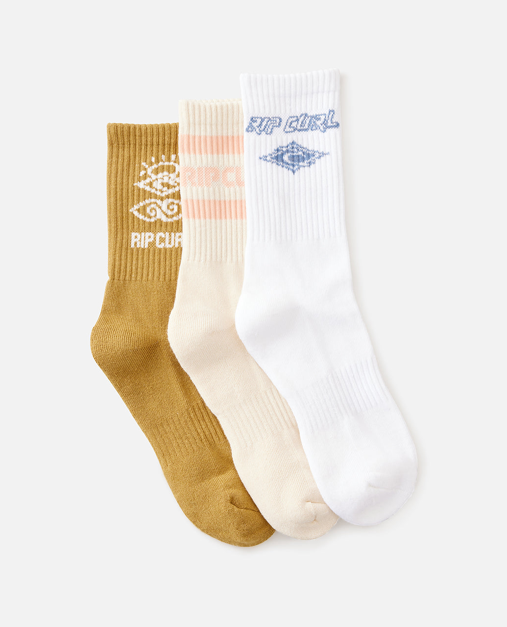 Rip Curl Icons of Surf Sock 3P Calcetines Mujer