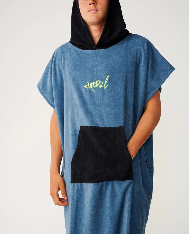 Rip Curl Logo Hooded Poncho Hombre