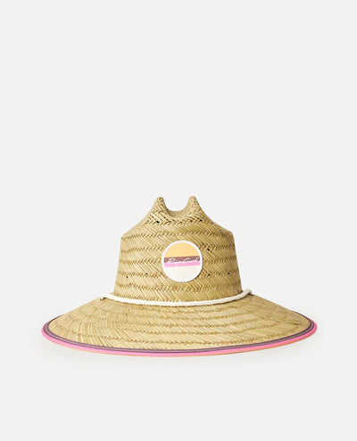 Rip Curl Mixed Straw Sun Hat Sombrero De Paja De Niña