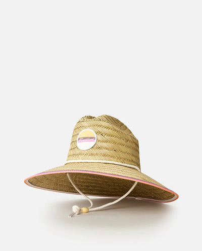 Rip Curl Mixed Straw Sun Hat Sombrero De Paja De Niña