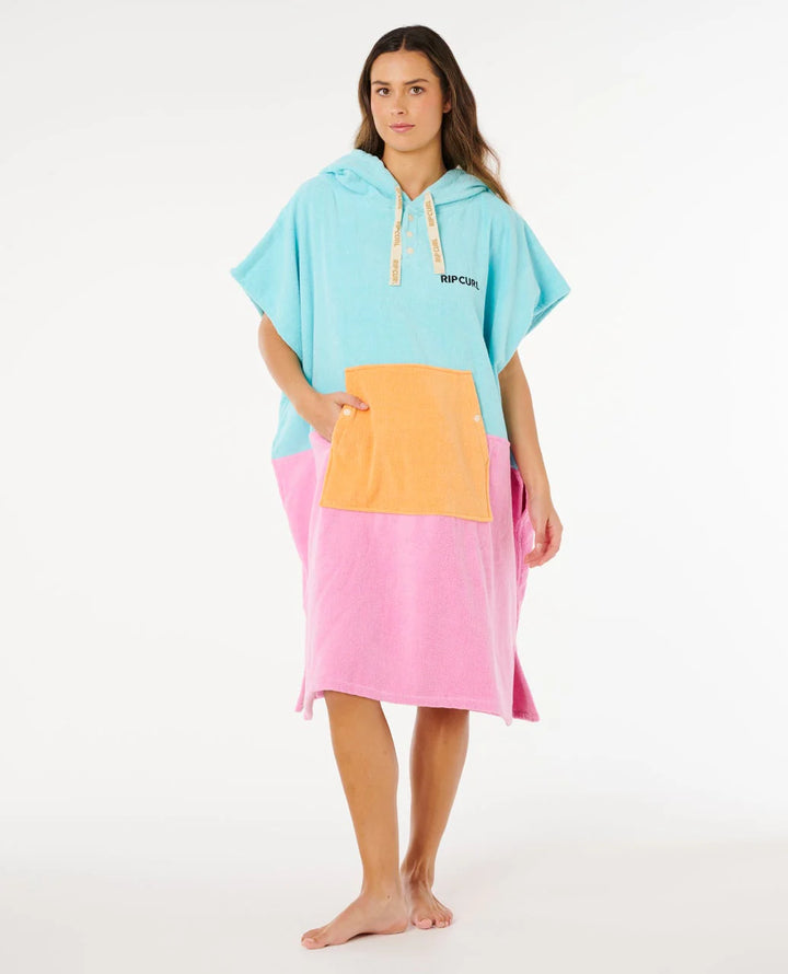 Rip Curl Premium Surf Hooded Towel Poncho Mujer