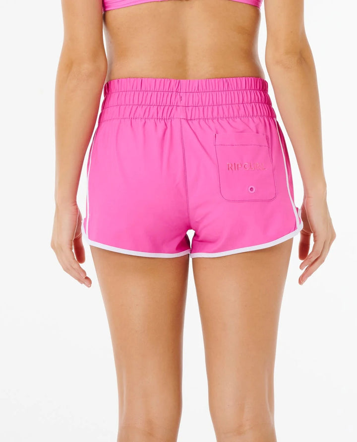 Rip Curl High Waist Retro Volley 3 Boardshort Pantalón Corto Mujer