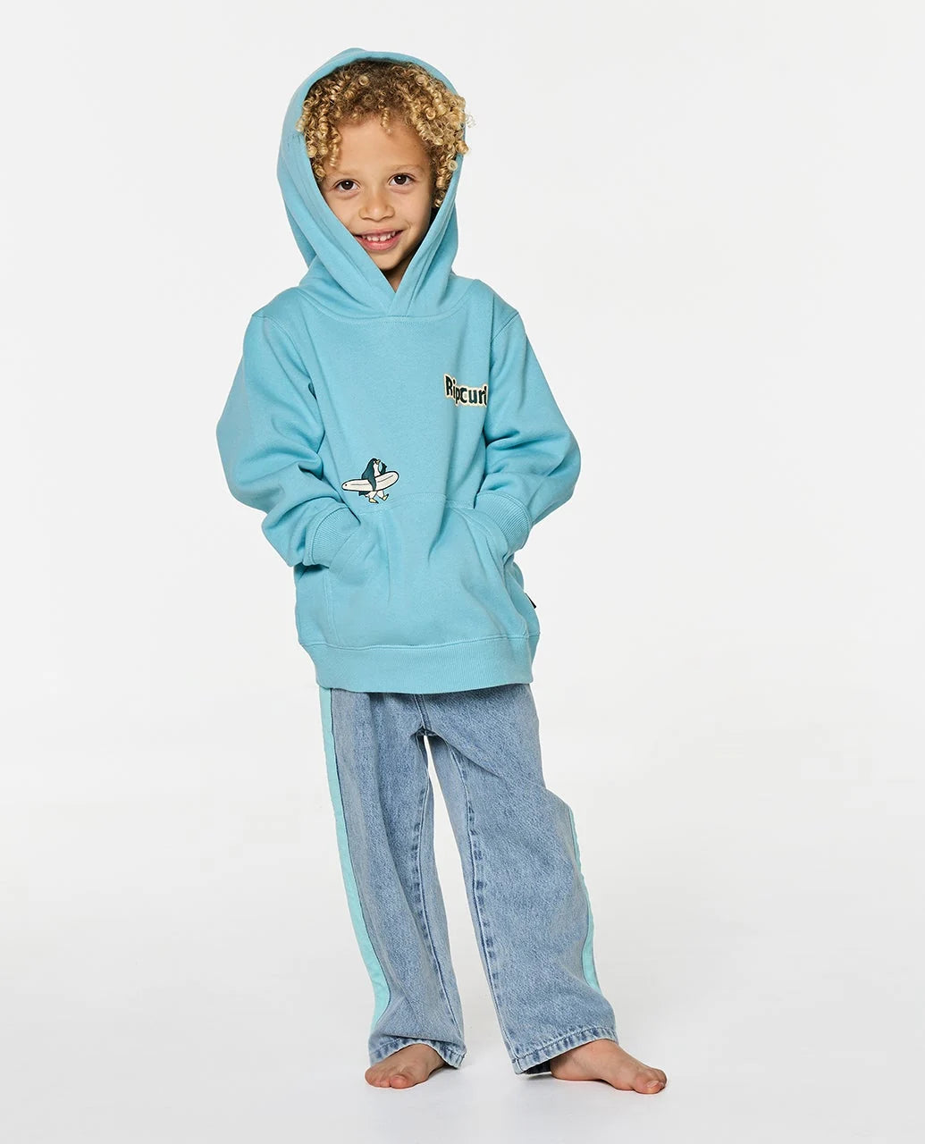 Rip Curl sudadera con capucha infantil Paddle Out Art Niño