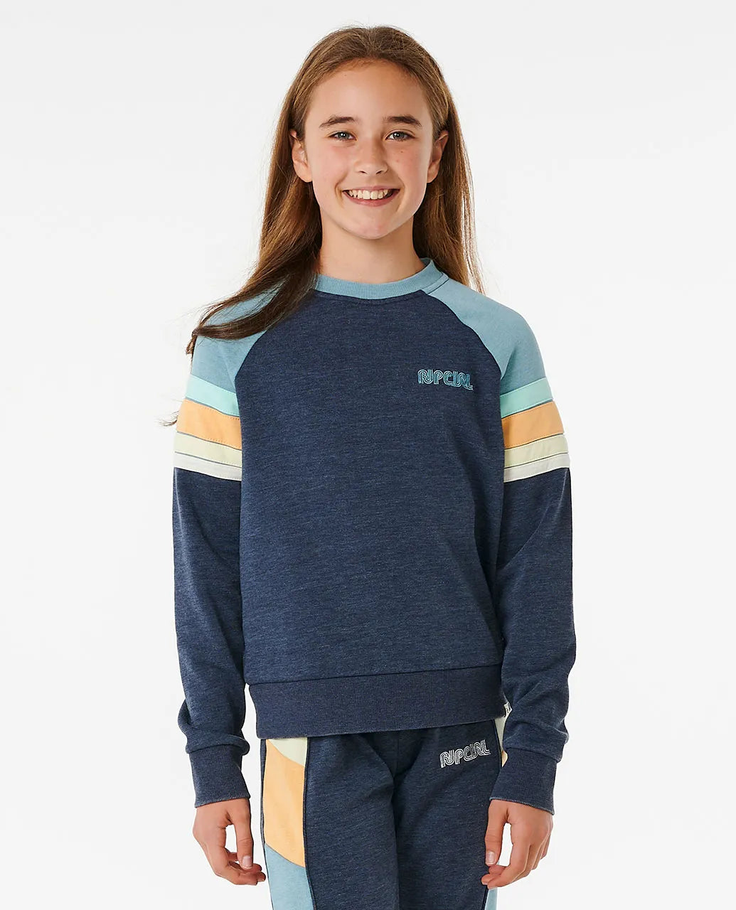 Rip Curl Surf Revival Raglan Crew Sudadera Niña