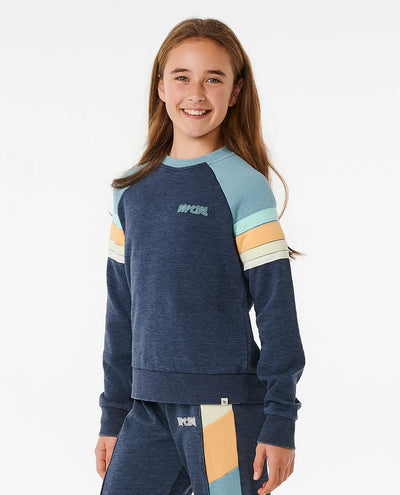 Rip Curl Surf Revival Raglan Crew Sudadera Niña