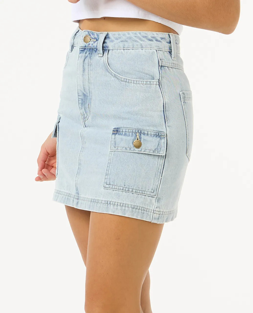 Rip Curl Las Dalias Denim Minifalda Vaquera Mujer