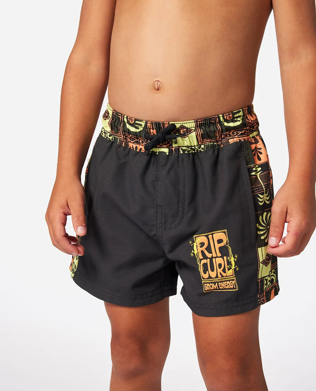 Bañador Para Niño Estilo Boho - Pantalón Corto De Playa Con Estampado Paisley Y Cordón En La Cintura, Talla S
