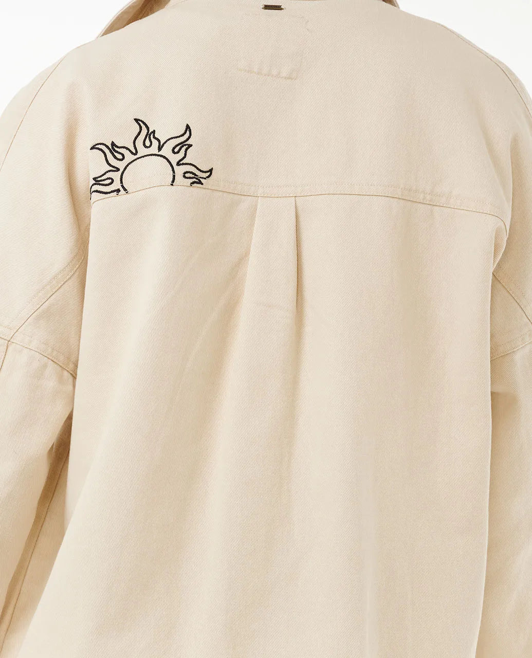 Rip Curl Soleil Embroidered Denim Chaqueta Vaquera Mujer