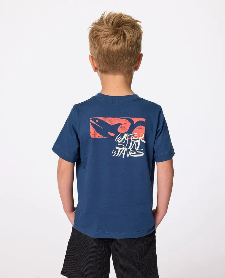 Rip Curl Ty Williams Art Camiseta  Niño