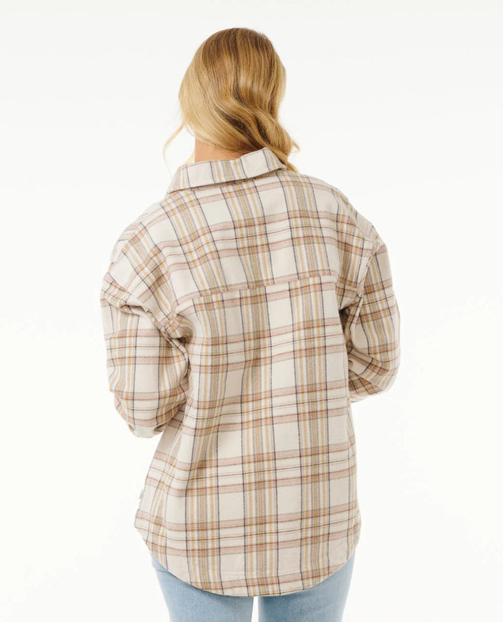 Rip Curl High Tide Soft Flannel Camisa Mujer