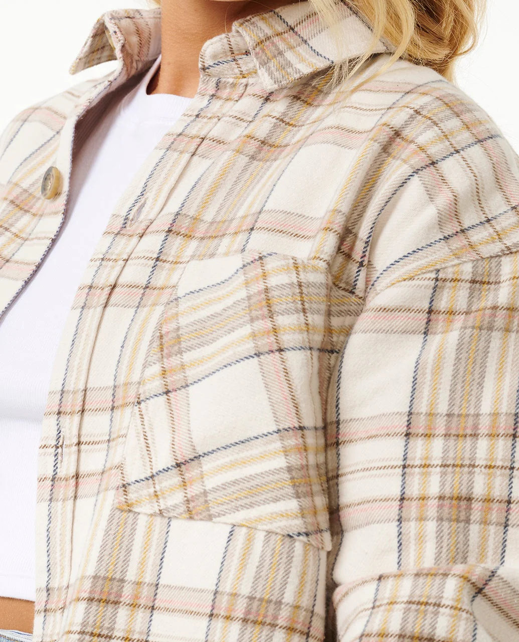 Rip Curl High Tide Soft Flannel Camisa Mujer