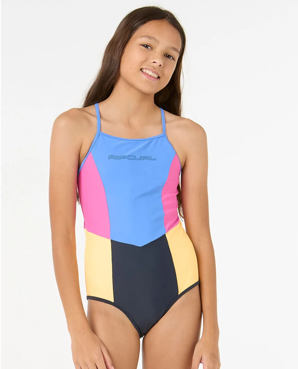 Rip Curl Block Party One Piece Bañador de Niña