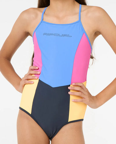 Rip Curl Block Party One Piece Bañador de Niña