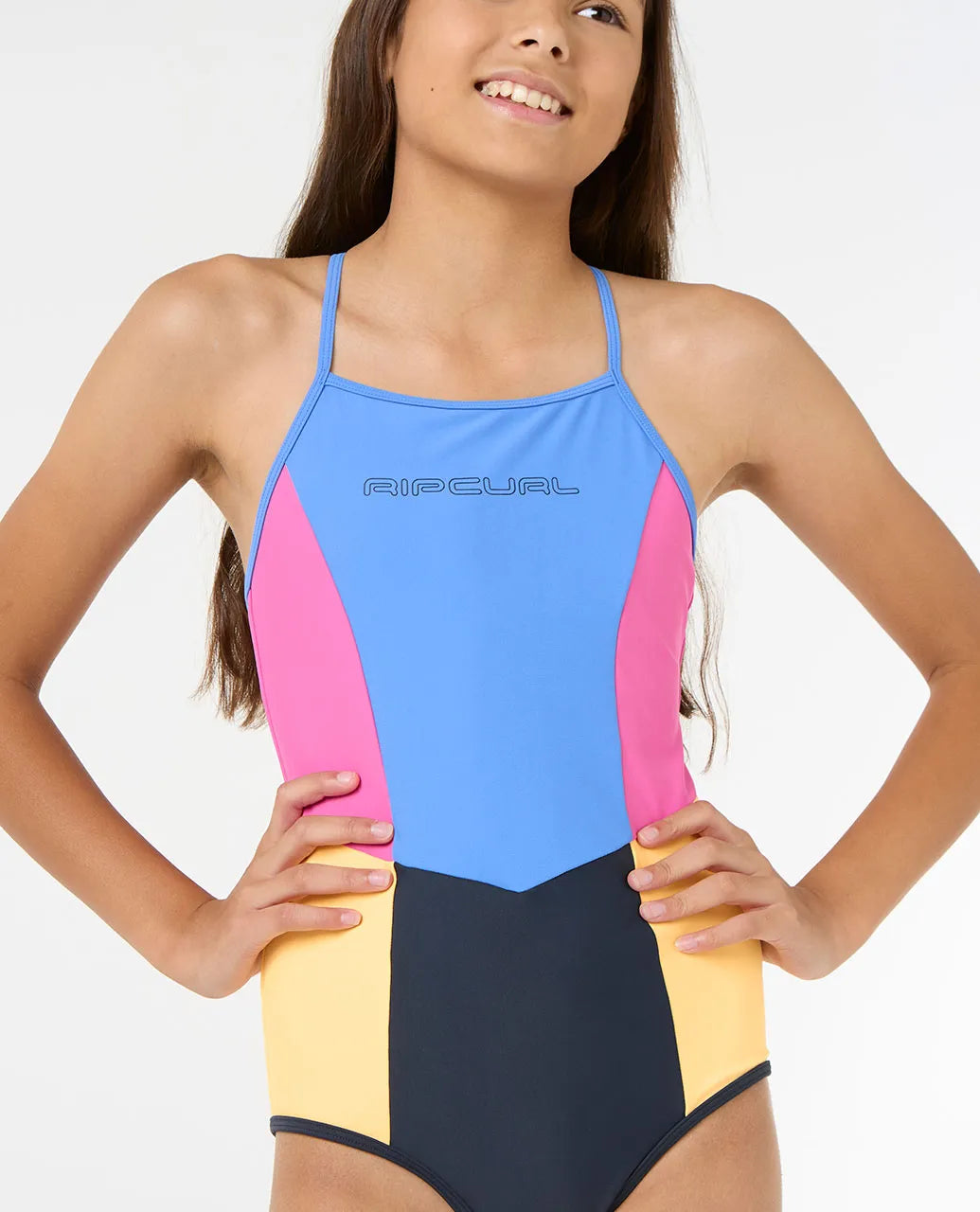 Rip Curl Block Party One Piece Bañador de Niña