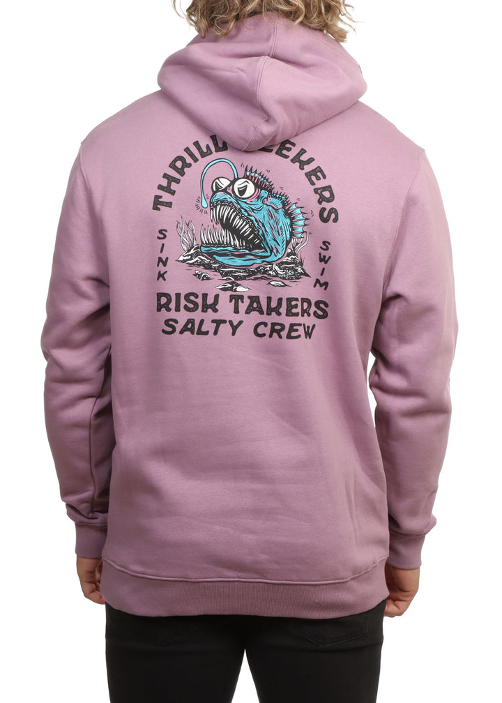 Salty Crew Angler Fish Monster Hood Fleece  Sudadera Hombre