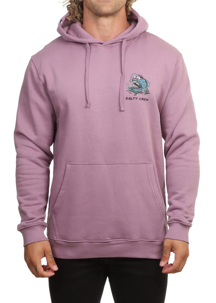 Salty Crew Angler Fish Monster Hood Fleece  Sudadera Hombre