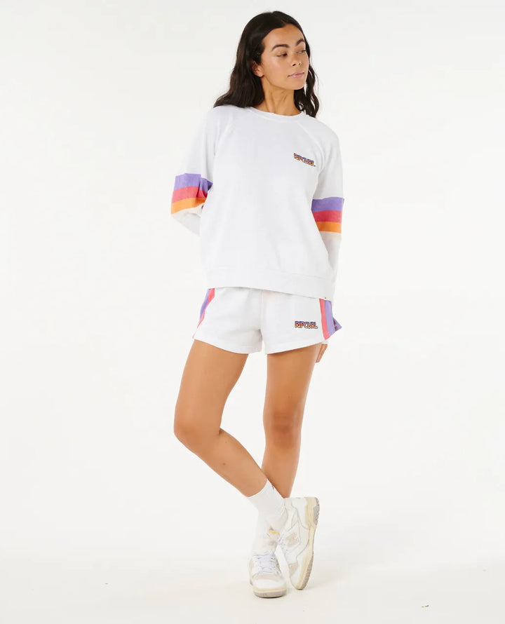 Rip Curl Las Dalias Colourblock Shorts Mujer Gris