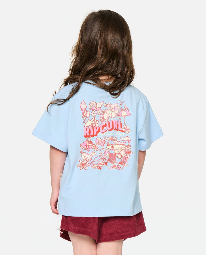 Rip Curl The Road Trip Tee Camiseta De Niña