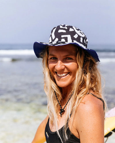 Rip Curl Search Revo UPF Bucket Hat Sombrero Reversible Unisex