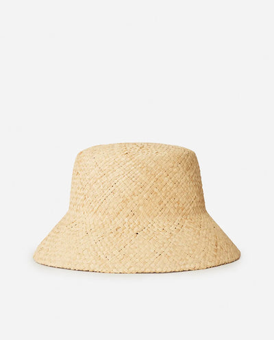 Rip Curl Premium Straw Bucket Hat Sombrero De Paja De Mujer