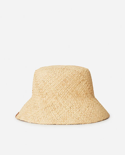 Rip Curl Premium Straw Bucket Hat Sombrero De Paja De Mujer