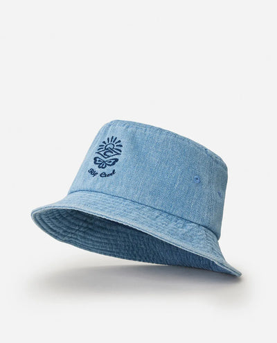 Rip Curl Denim Short Bucket Hat Sombrero Mujer