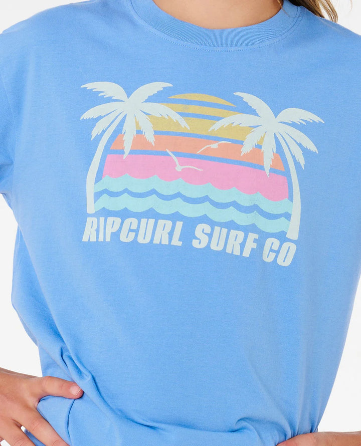 Rip Curl Malibu Relaxed Camiseta Niña