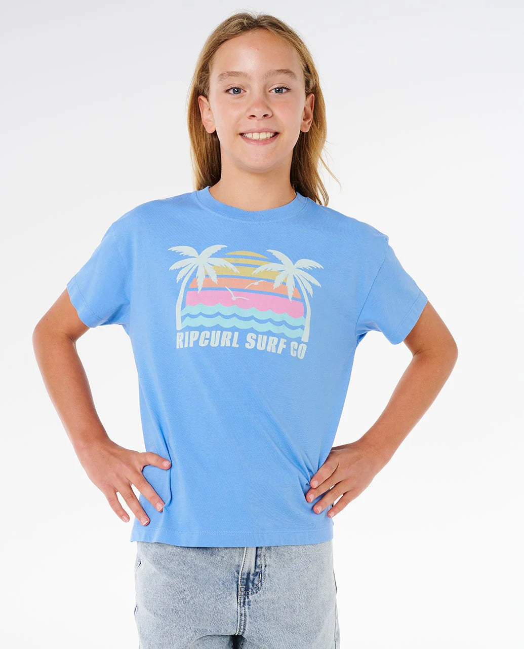 Rip Curl Malibu Relaxed Camiseta Niña