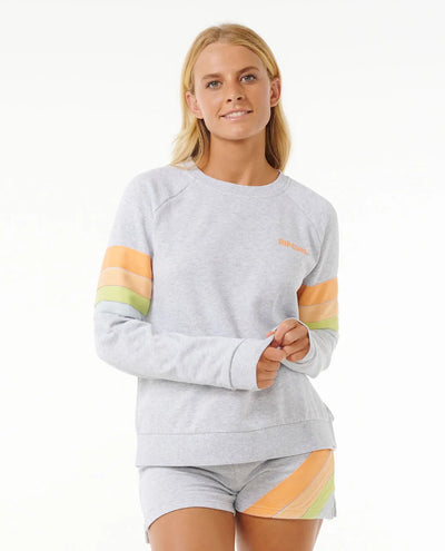 Rip Curl High Tide Surf Raglan Crew Sudadera Mujer