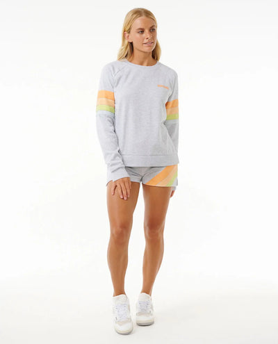 Rip Curl High Tide Surf Raglan Crew Sudadera Mujer