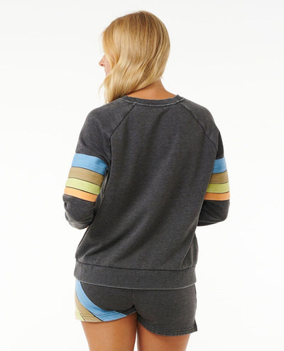 Rip Curl High Tide Surf Raglan Crew Sudadera Mujer