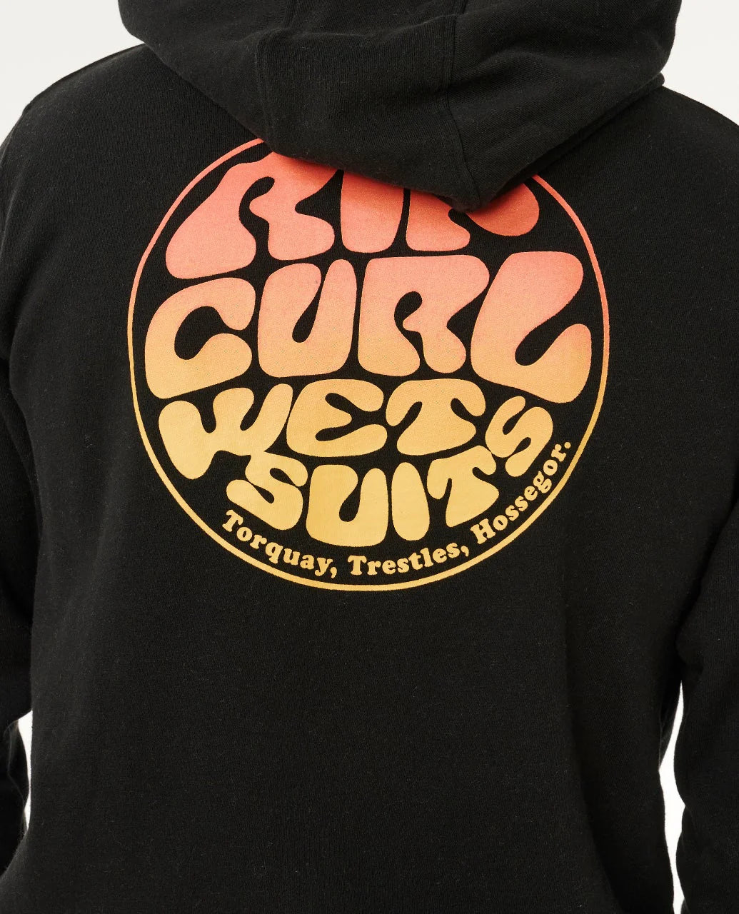 Rip Curl Wettie Passage Icon Zip Thru Sudadera Con Capucha Y Cremallera Hombre