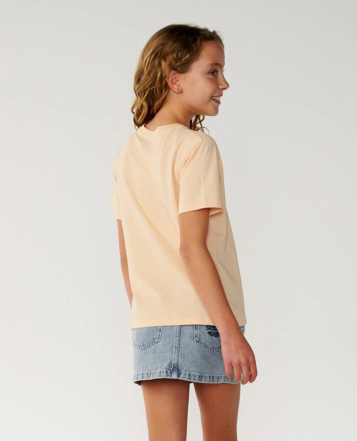 Rip Curl Party Wave SS Tee Camiseta De Niña