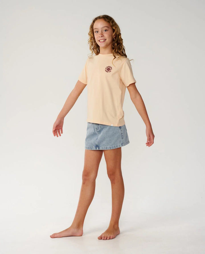 Rip Curl Party Wave SS Tee Camiseta De Niña