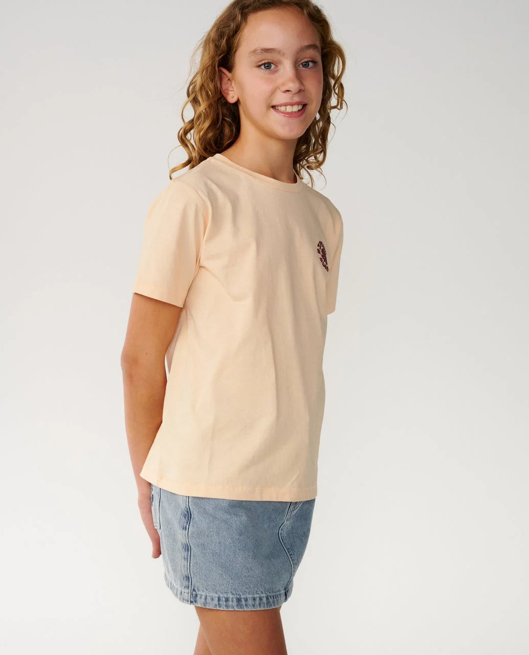 Rip Curl Party Wave SS Tee Camiseta De Niña