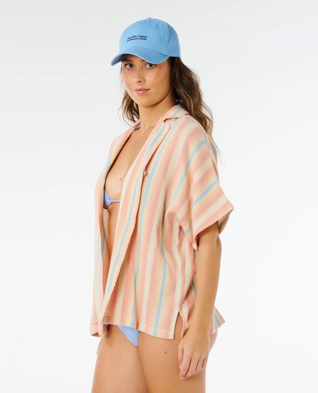 Rip Curl Premium Surf Stripe S/S Shirt Camisa Mujer
