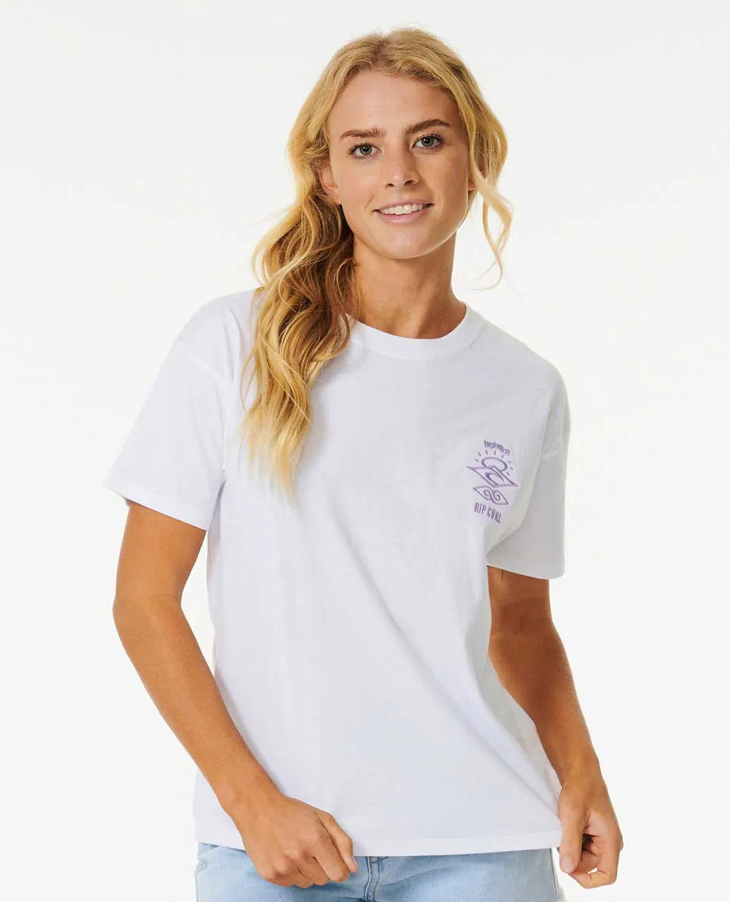 Rip Curl Icons Of Surf Relaxed Camiseta Mujer