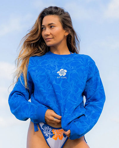 Rip Curl Aots Cody Welsh Sudadera Mujer de Cuello Redondo