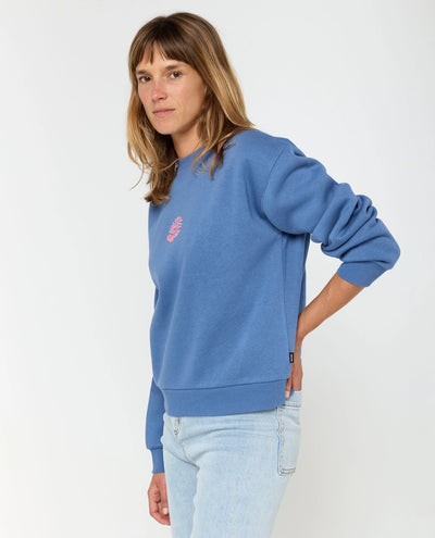 Rip Curl Icons of Surf Relaxed Crew Sudadera Mujer