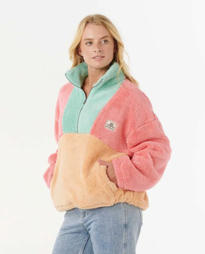 Rip Curl Sudadera Polar Block Party Mujer