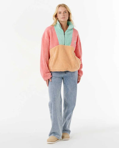 Rip Curl Sudadera Polar Block Party Mujer