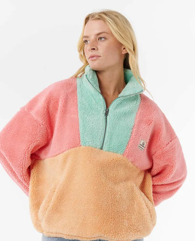 Rip Curl Sudadera Polar Block Party Mujer