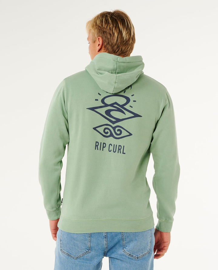 Rip Curl Search Icon Hood Sudadera Con Capucha De Hombre