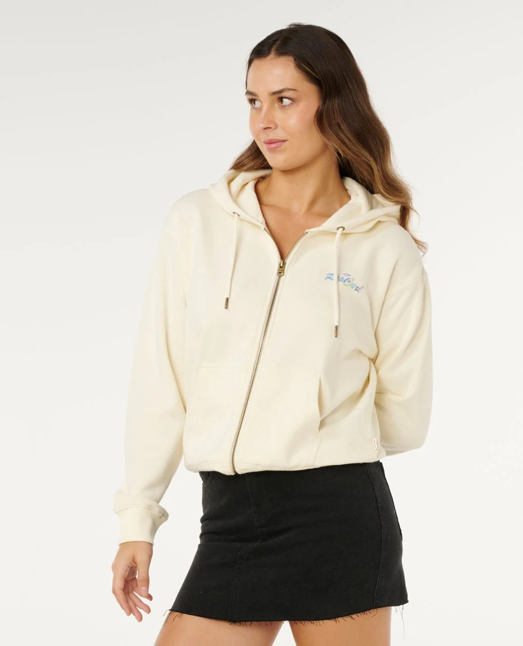 Rip Curl Lay Day Relaxed Zip Through Sudadera Con Cremallera y Capucha Mujer