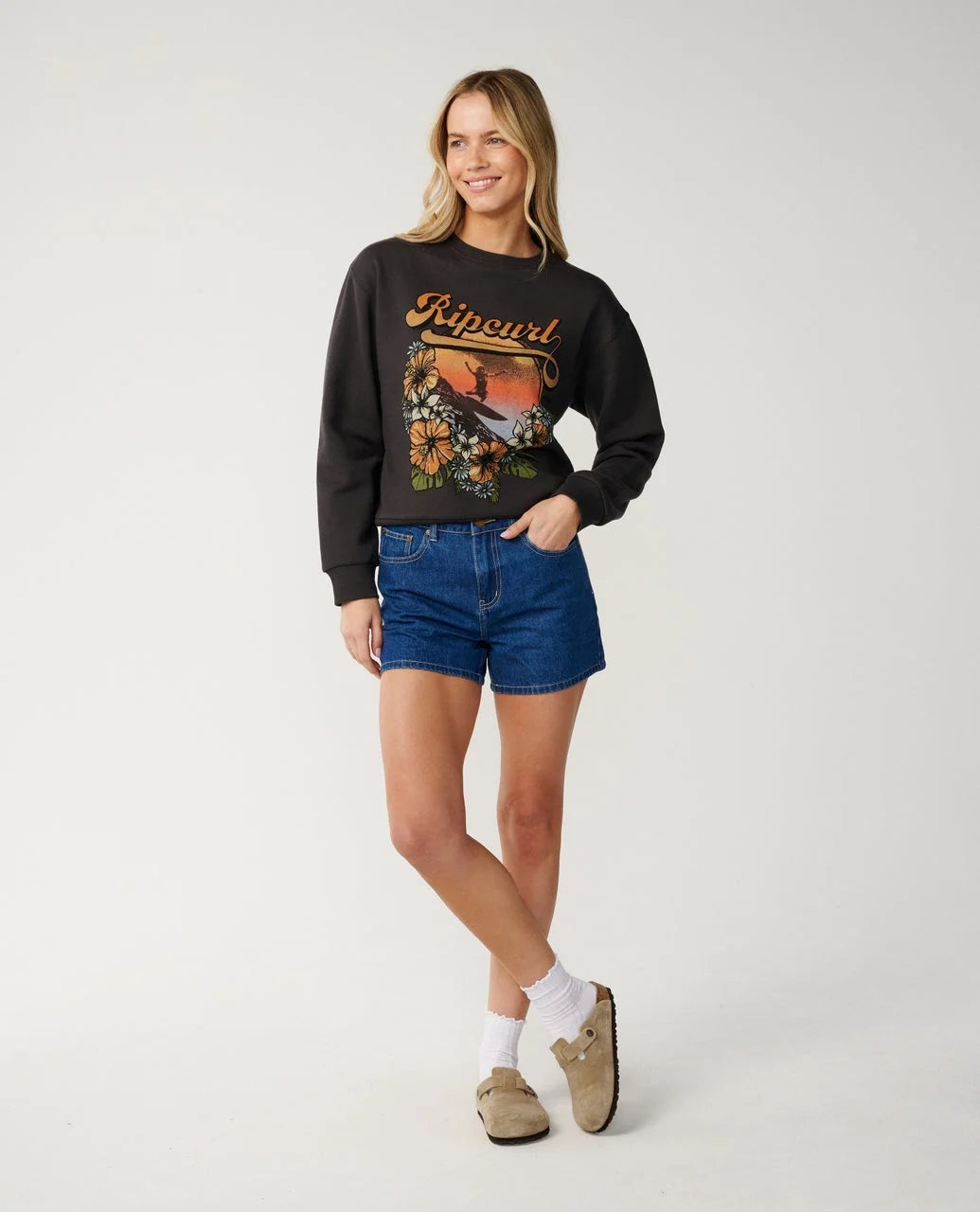Rip Curl Wave Standard Fleece Sudadera De Mujer