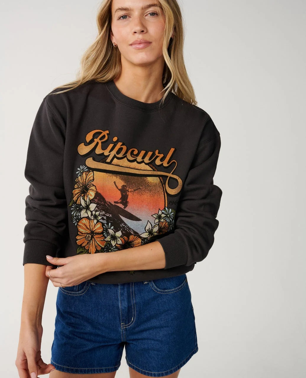 Rip Curl Wave Standard Fleece Sudadera De Mujer