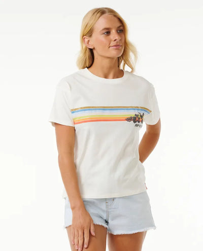 Rip Curl Hoffman V Neck Tee Camiseta Mujer